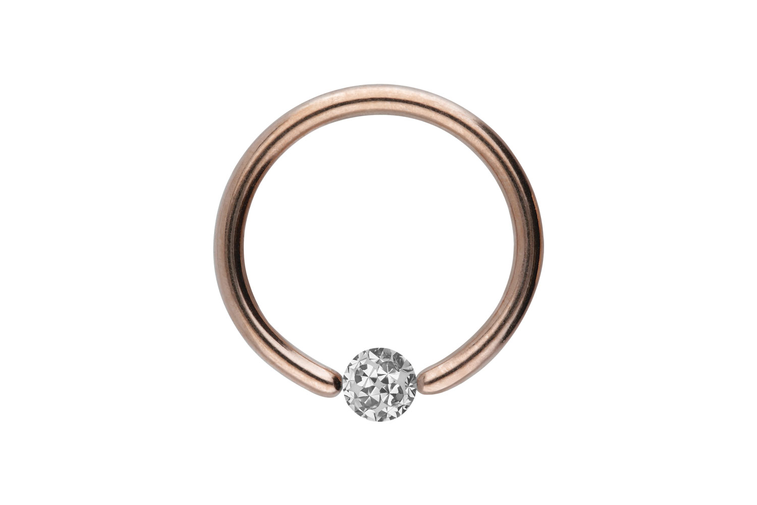 Chirurgenstahl Klemmkugelring Piercing EPOXY-KUGEL